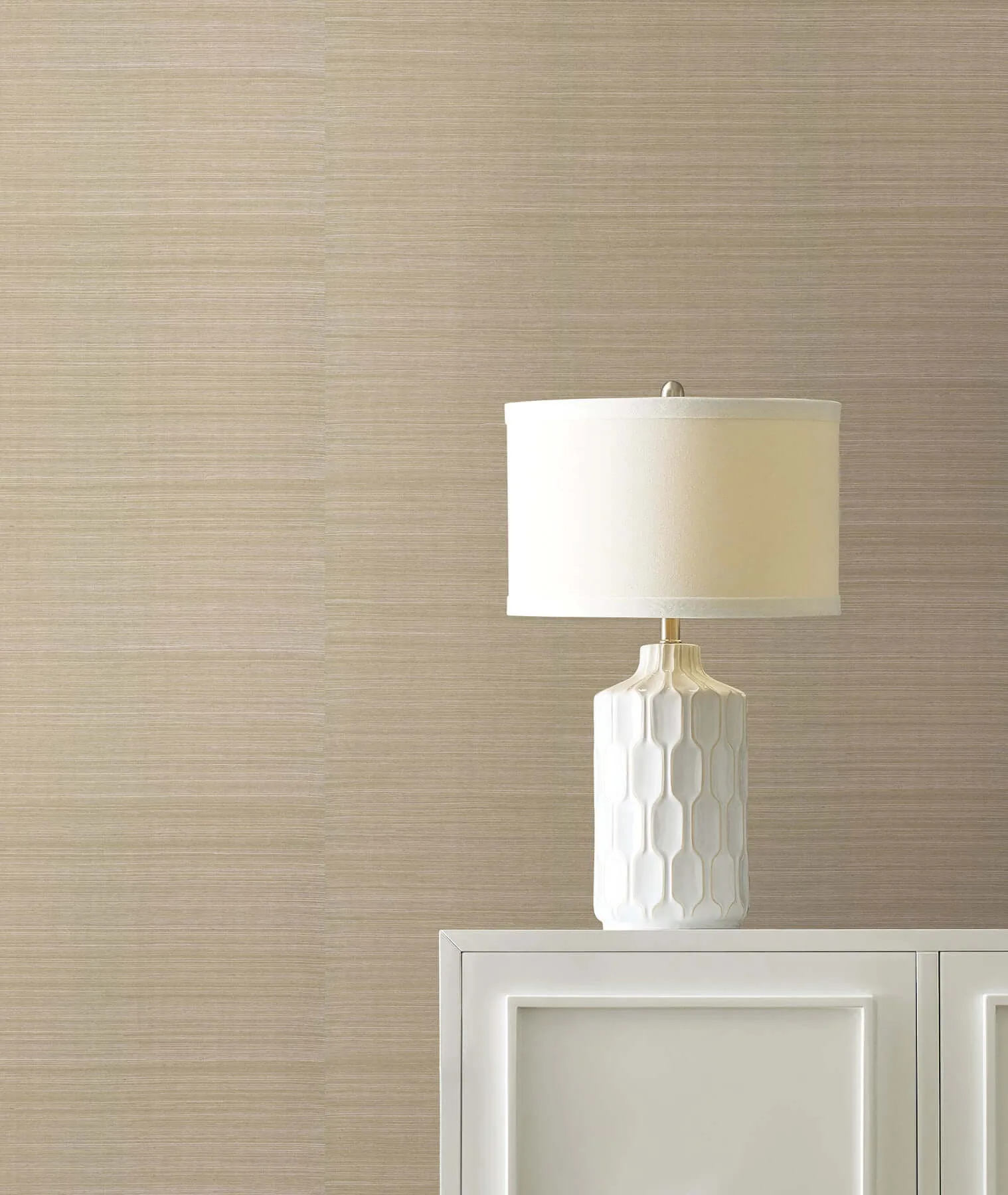 Ronald Redding Maguey Sisal - Mushroom Wallpaper | Buy Online Ronald Redding Maguey Sisal wallpaper, color Mushroom, SKU GV0176NW