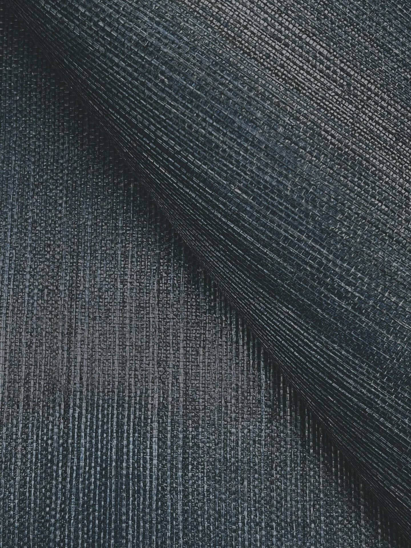 Ronald Redding Maguey Sisal wallpaper, color Navy, SKU VG4405NW