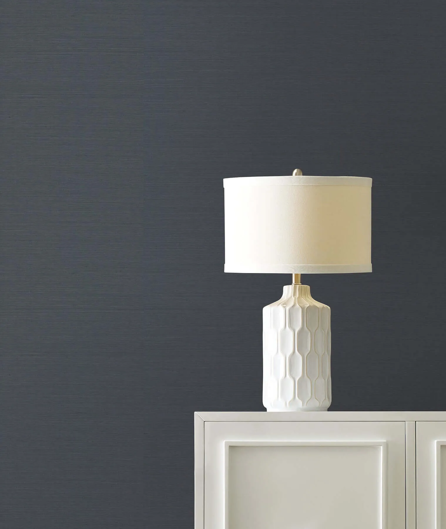 Ronald Redding Maguey Sisal - Navy Wallpaper | Buy Online Ronald Redding Maguey Sisal wallpaper, color Navy, SKU VG4405NW