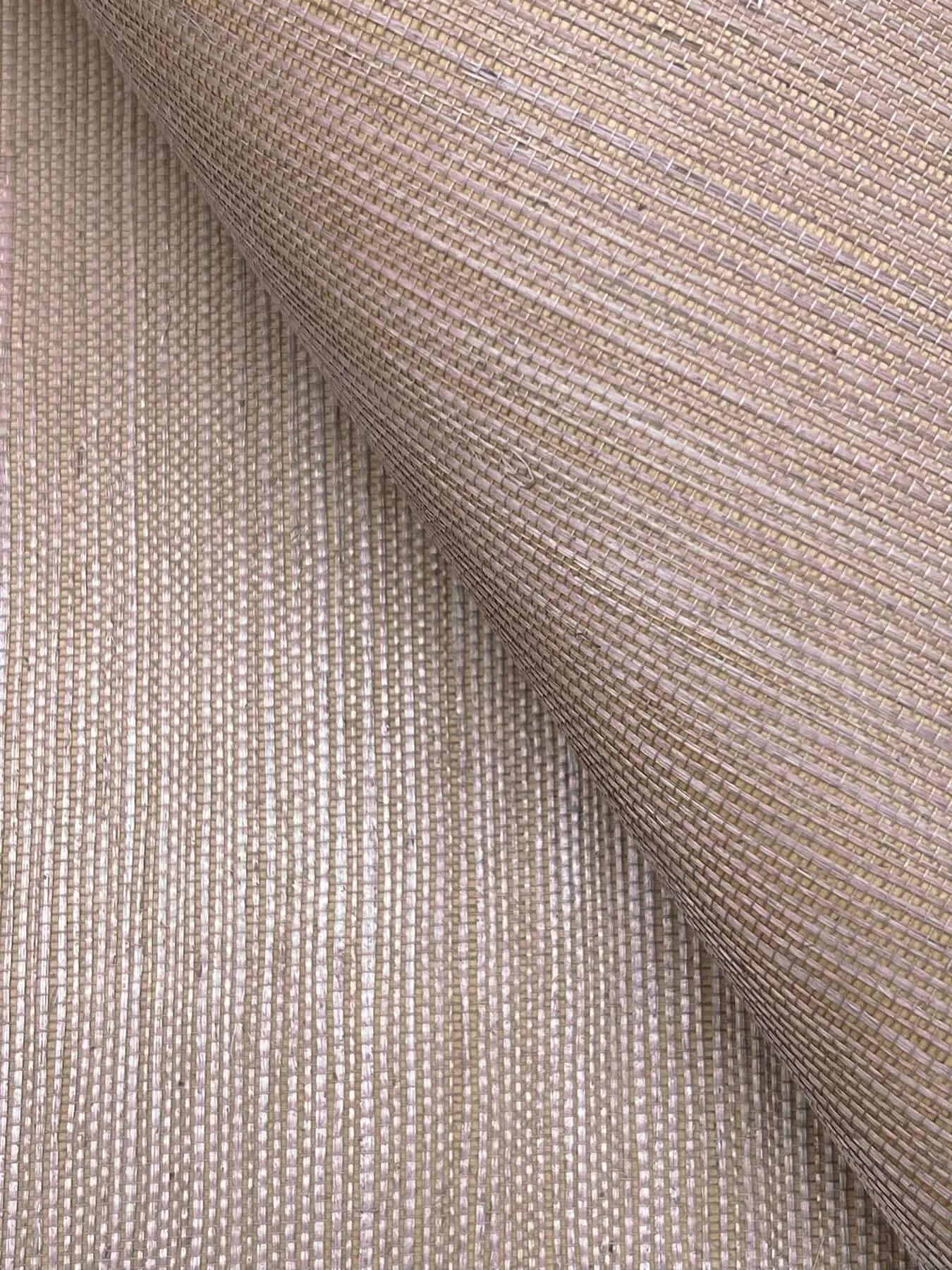 Ronald Redding Maguey Sisal wallpaper, color Orchid, SKU GV0121NW