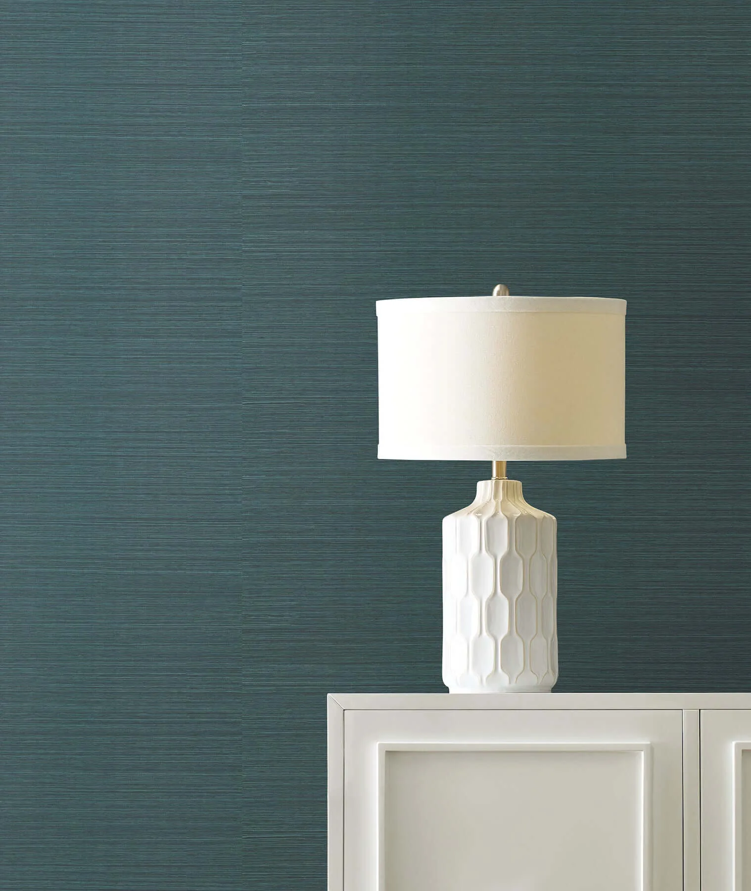 Ronald Redding Maguey Sisal wallpaper, color Peacock, SKU GV0154NW