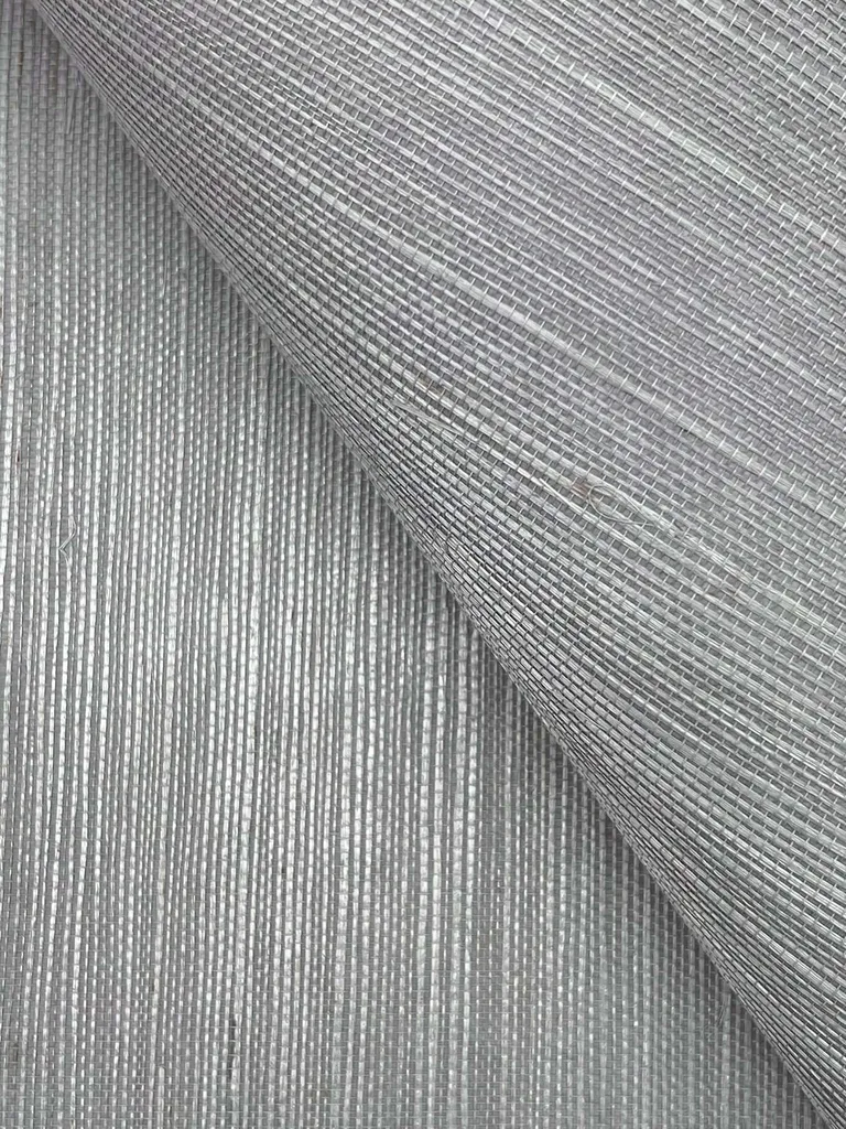 Ronald Redding Maguey Sisal wallpaper, color Pewter, SKU GV0168NW