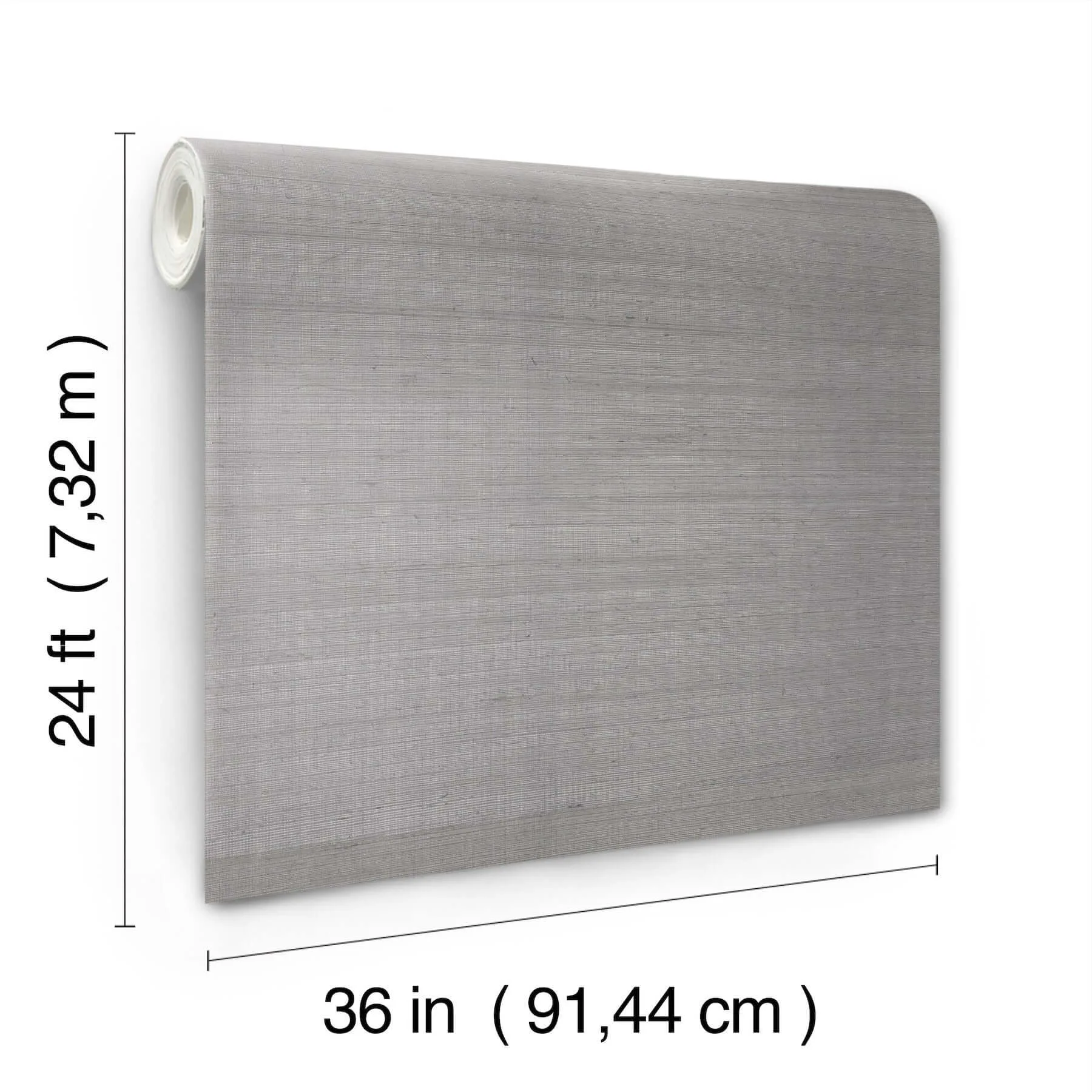 Ronald Redding Maguey Sisal - Platinum Wallpaper | Buy Online Ronald Redding Maguey Sisal wallpaper, color Platinum, SKU DE8997NW