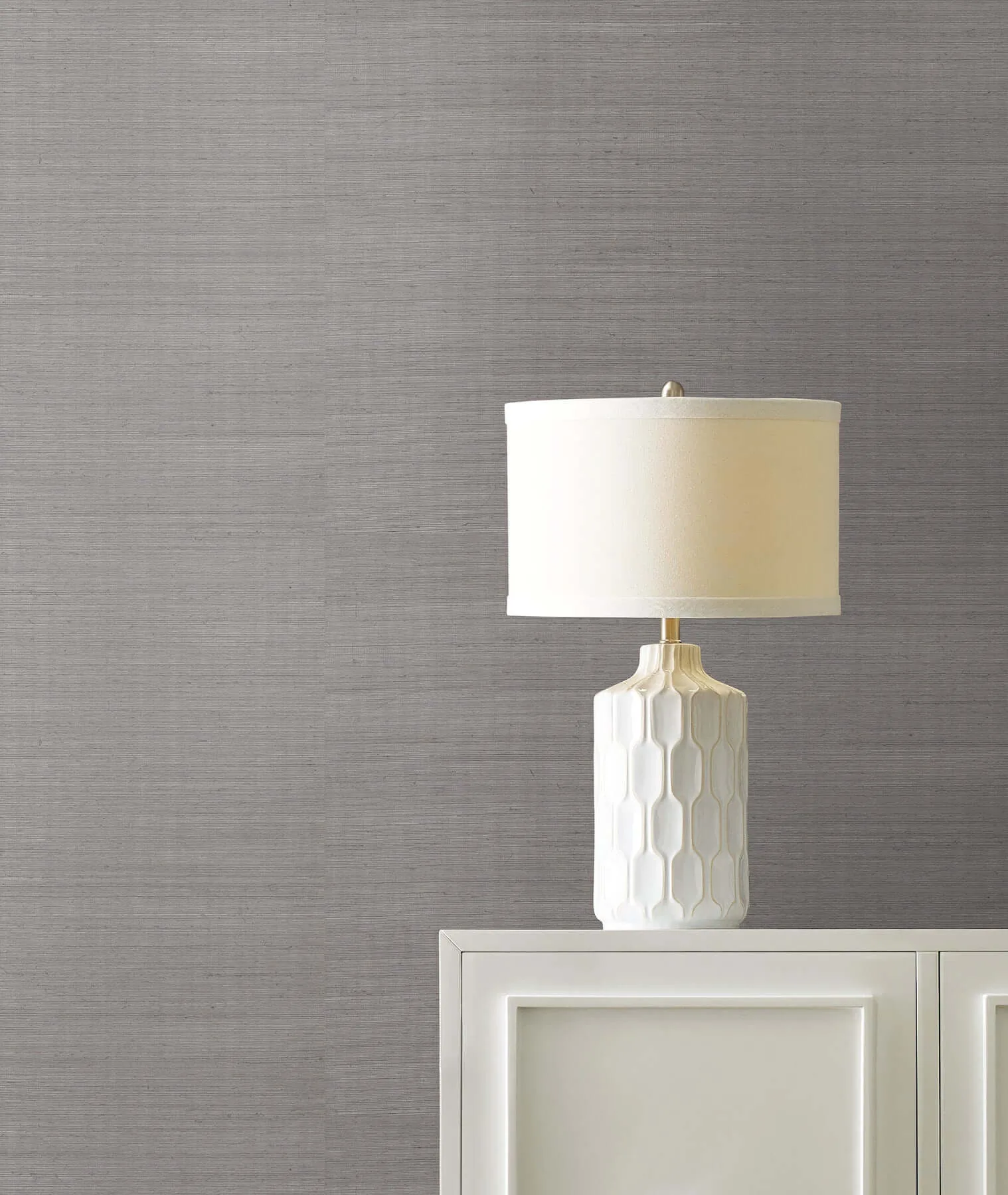 Ronald Redding Maguey Sisal - Platinum Wallpaper | Buy Online Ronald Redding Maguey Sisal wallpaper, color Platinum, SKU DE8997NW
