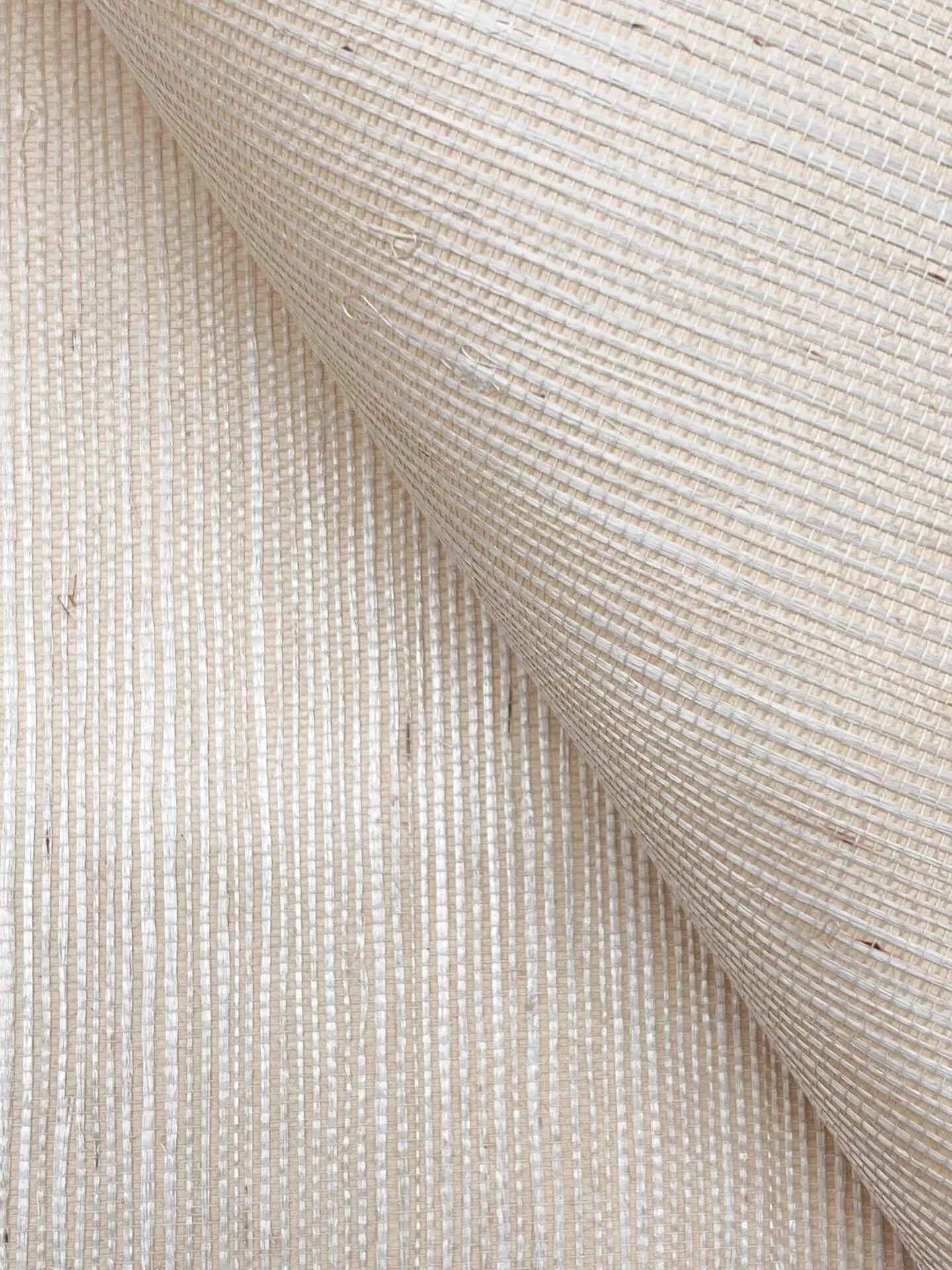 Ronald Redding Maguey Sisal wallpaper, color Porcelain, SKU GV0101NW
