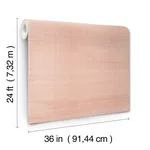 Ronald Redding Maguey Sisal wallpaper, color Rose, SKU GV0127NW