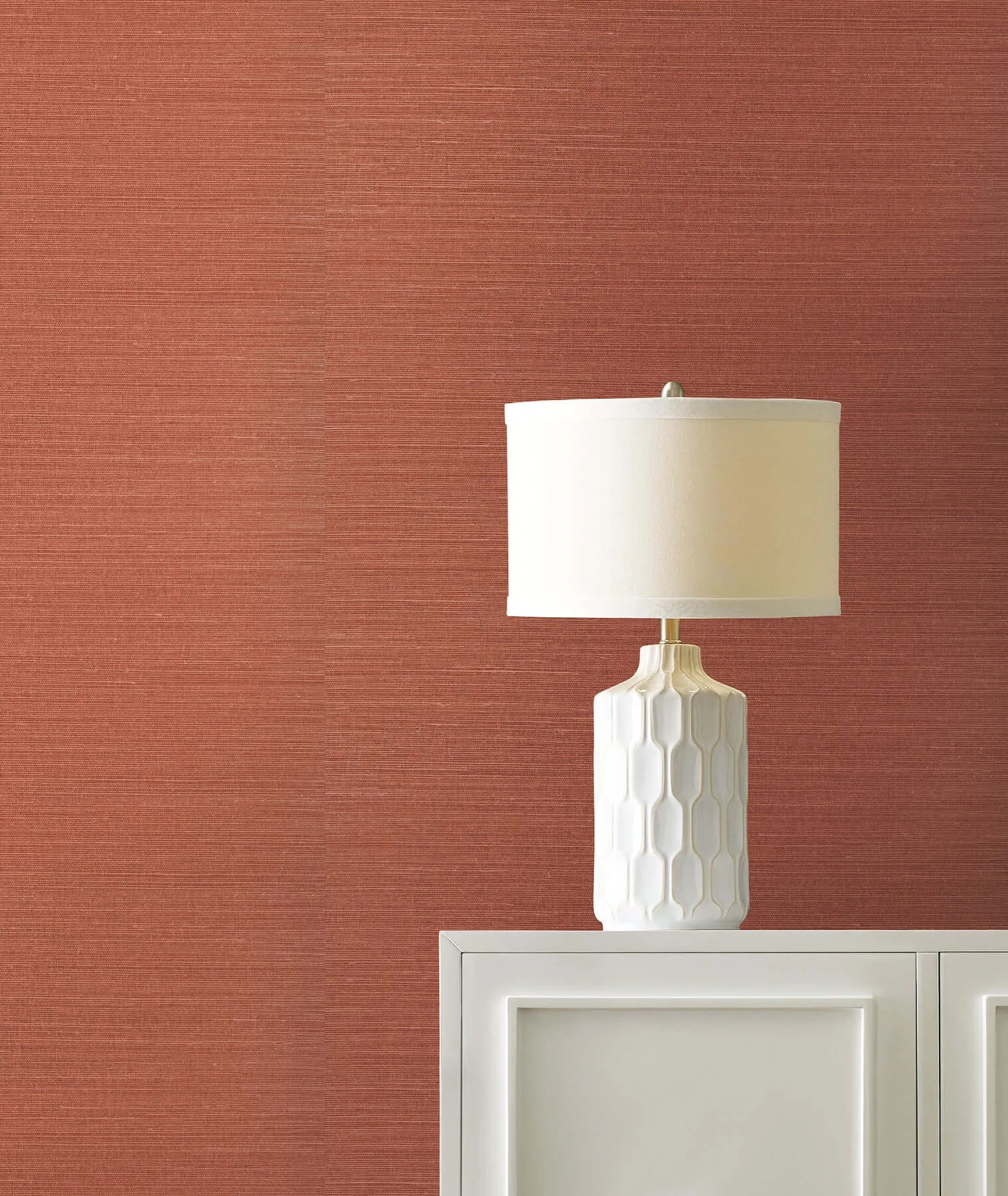 Ronald Redding Maguey Sisal wallpaper, color Rose, SKU GV0139NW