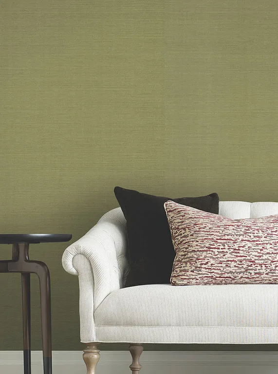 Ronald Redding Maguey Sisal wallpaper, color Sage, SKU GRL88336