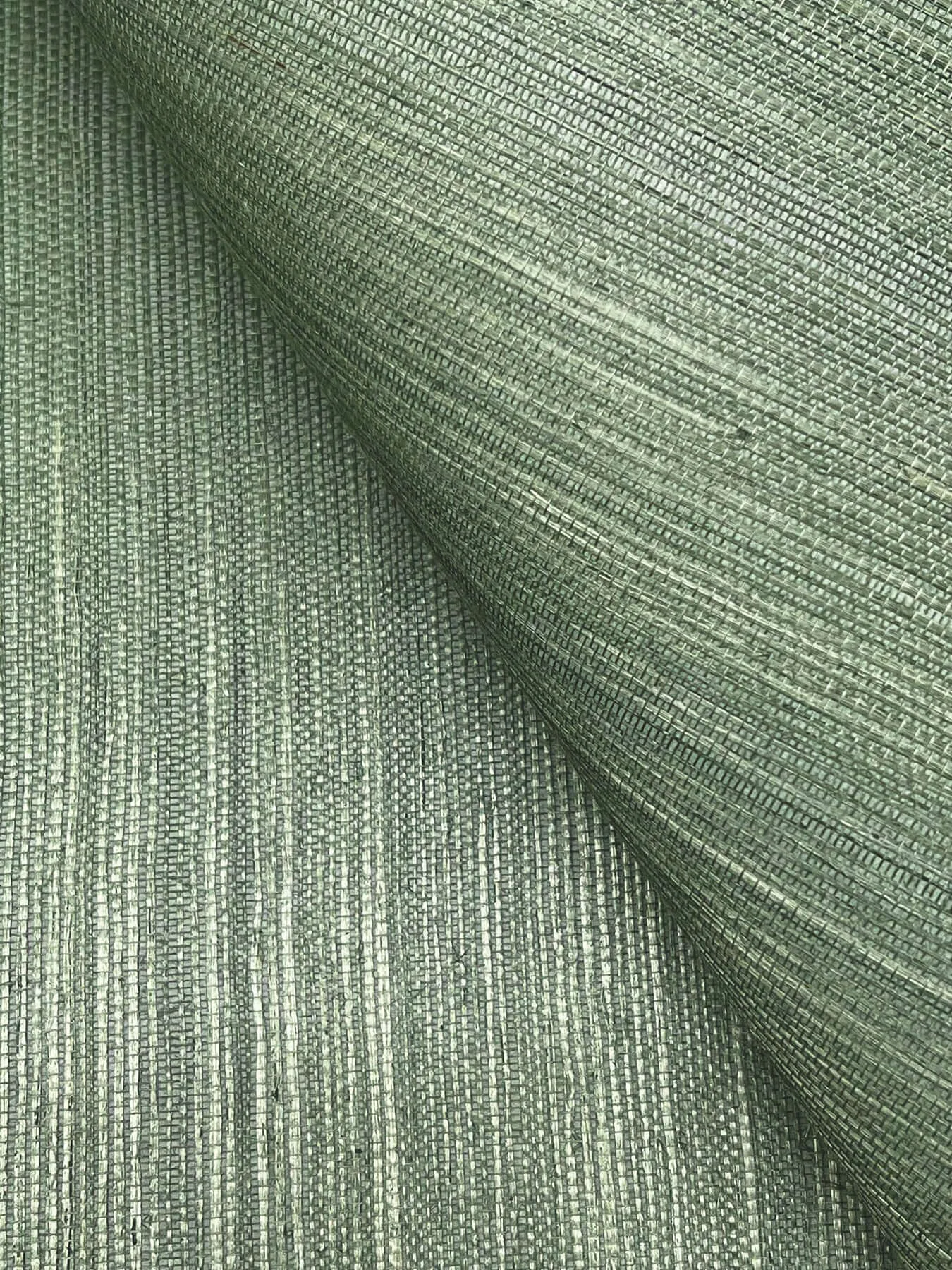 Ronald Redding Maguey Sisal wallpaper, color Sage, SKU GV0146NW