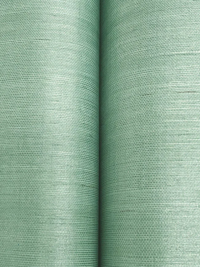 Ronald Redding Maguey Sisal wallpaper, color Seafoam, SKU GRL88443