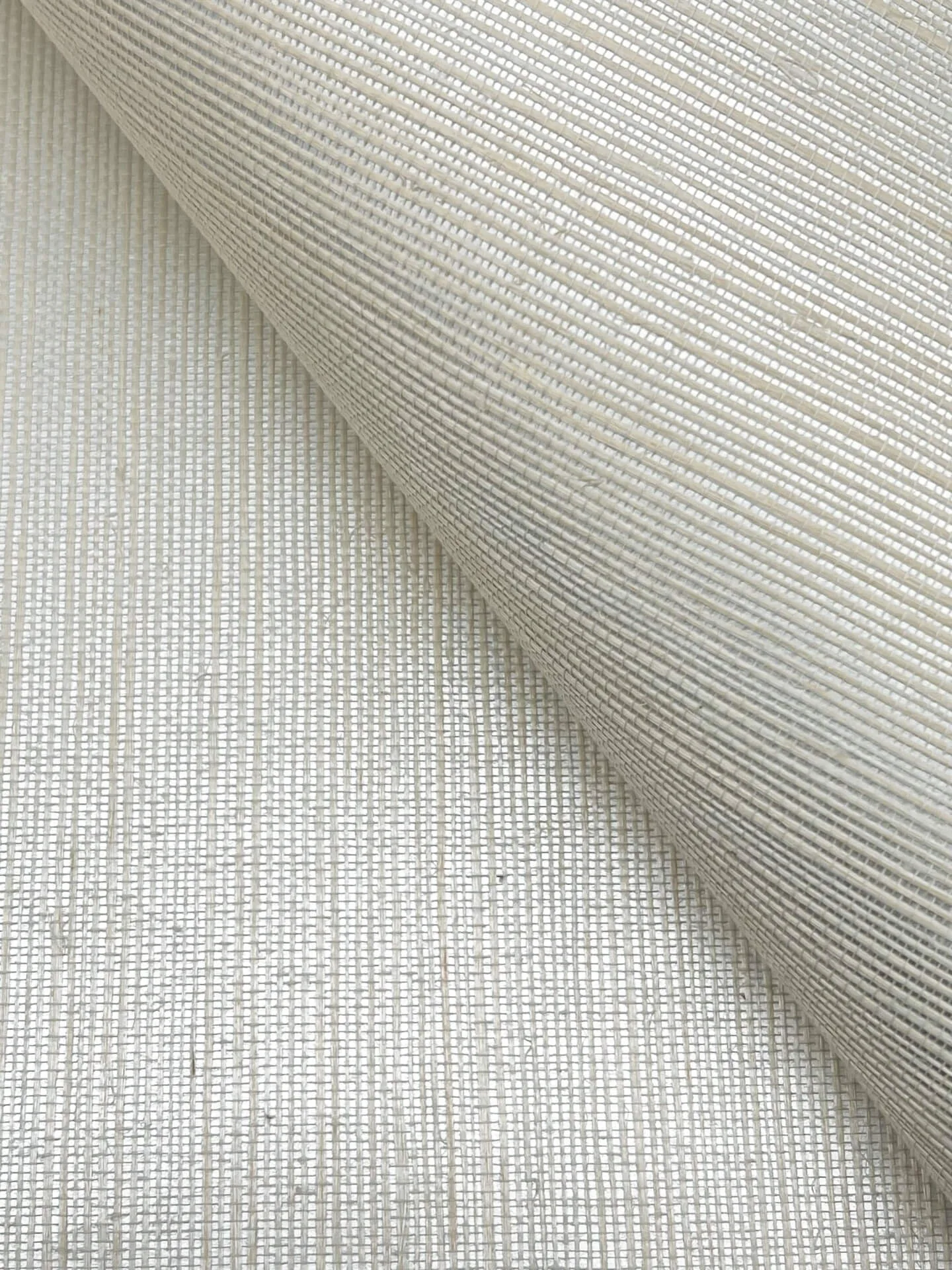 Ronald Redding Maguey Sisal wallpaper, color Silver, SKU DE8995NW