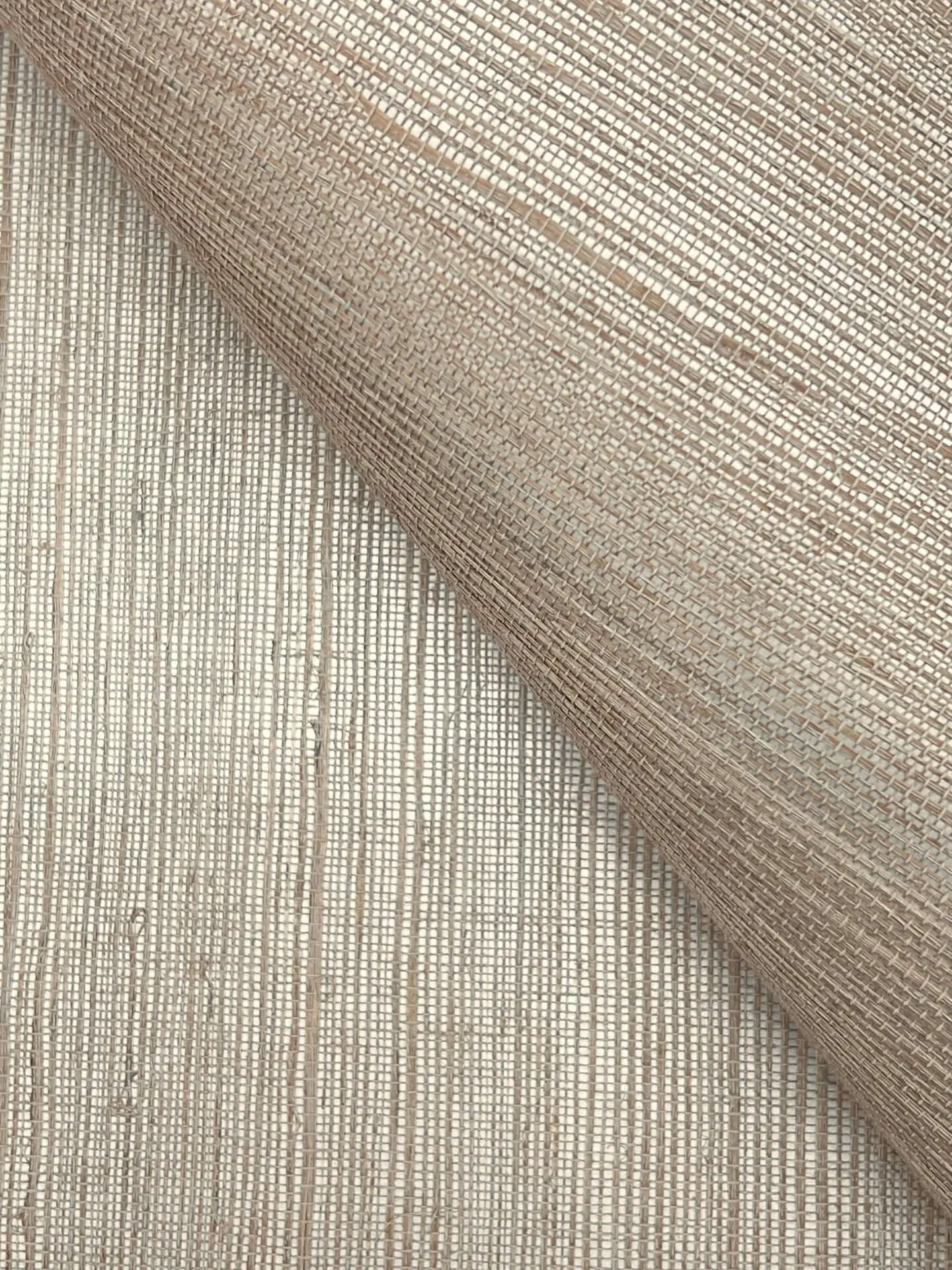 Ronald Redding Maguey Sisal wallpaper, color Silver, SKU GV0135NW