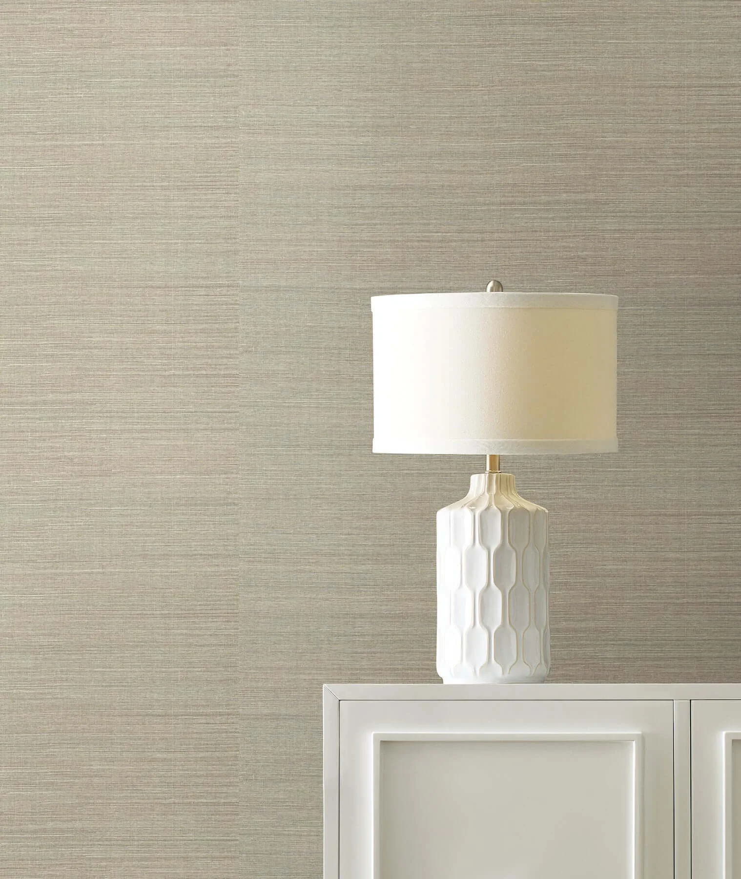 Ronald Redding Maguey Sisal wallpaper, color Silver, SKU GV0135NW