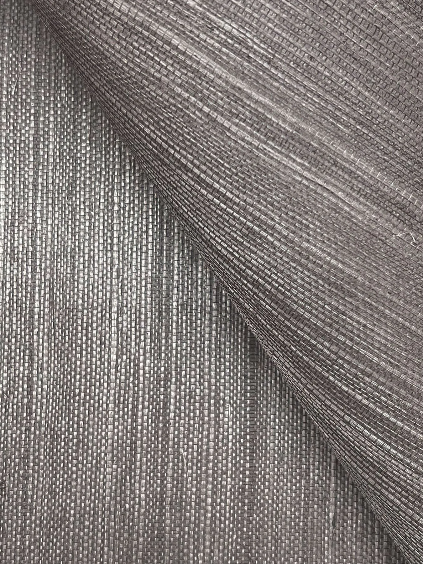 Ronald Redding Maguey Sisal wallpaper, color Smoke, SKU GV0171NW