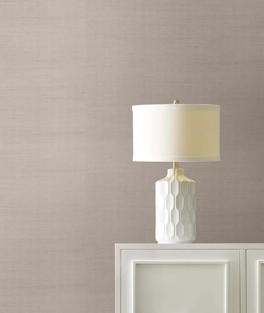 Ronald Redding Maguey Sisal wallpaper, color Stone, SKU GV0134NW