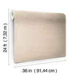 Ronald Redding Maguey Sisal wallpaper, color Taupe, SKU NZ0791NW
