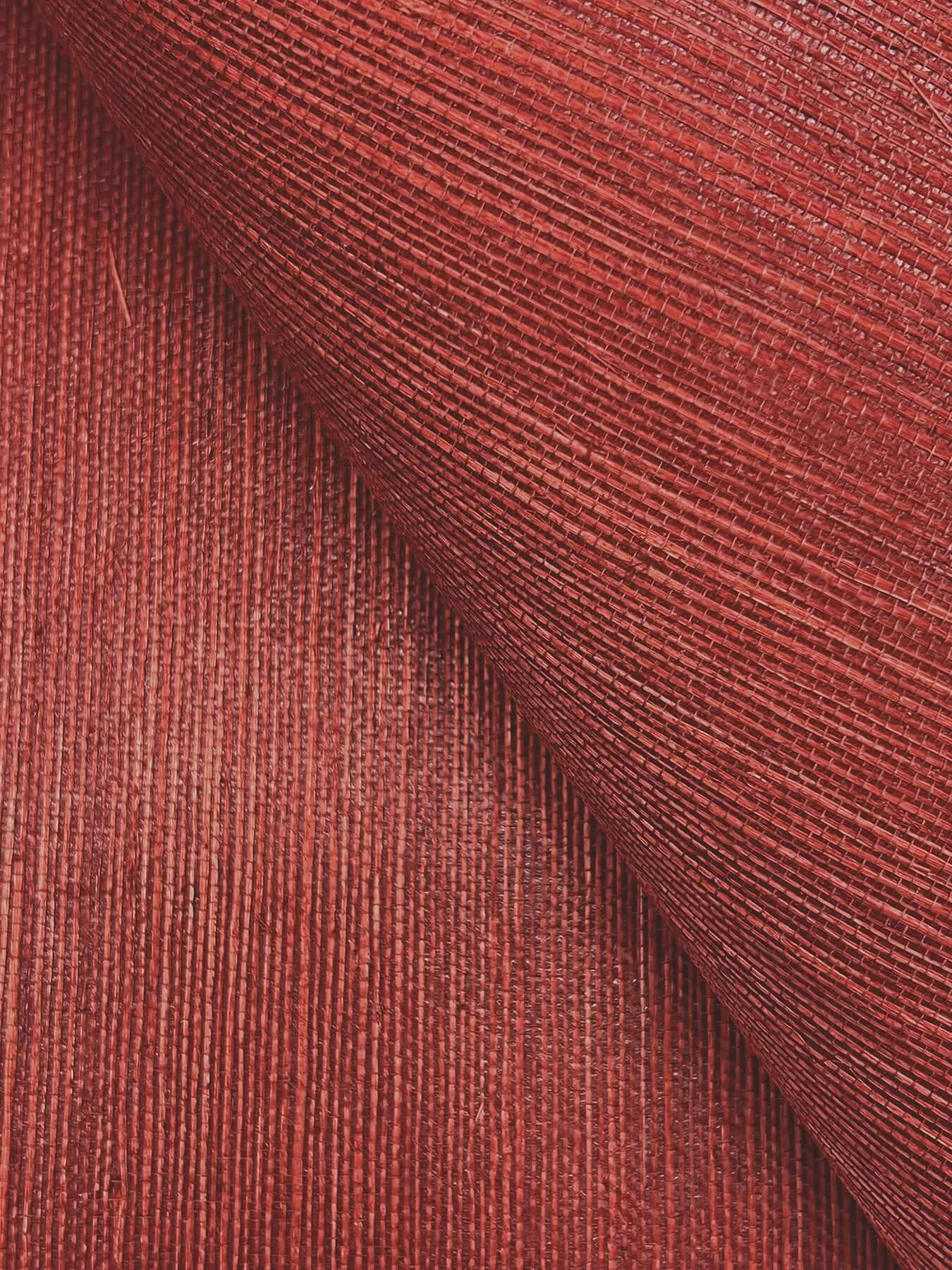Ronald Redding Maguey Sisal wallpaper, color Tomato, SKU GV0141NW