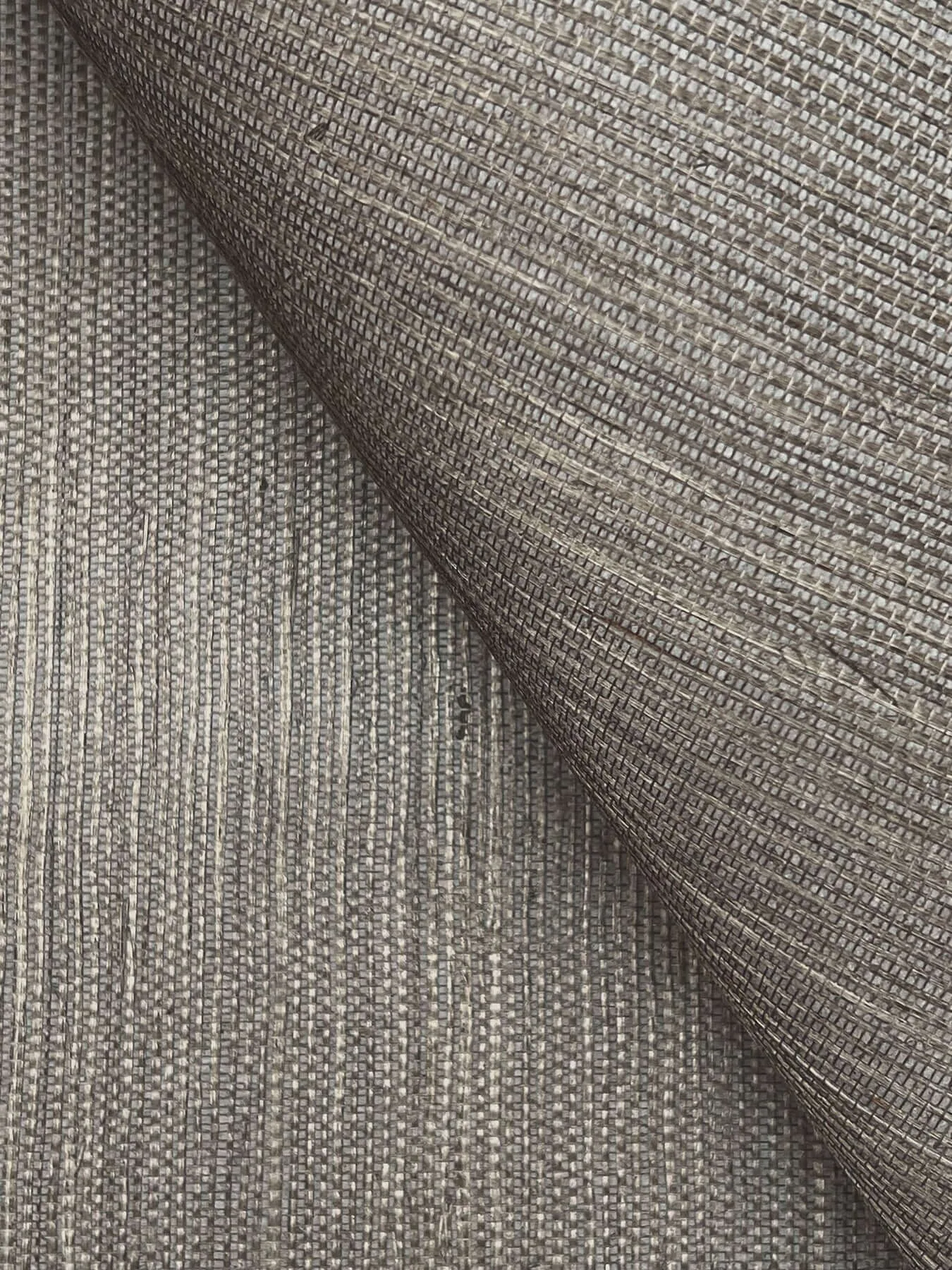 Ronald Redding Maguey Sisal wallpaper, color Truffle, SKU GR1045NW