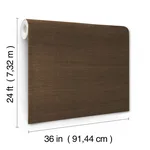 Ronald Redding Maguey Sisal - Walnut Wallpaper | Buy Online Ronald Redding Maguey Sisal wallpaper, color Walnut, SKU GV0117NW