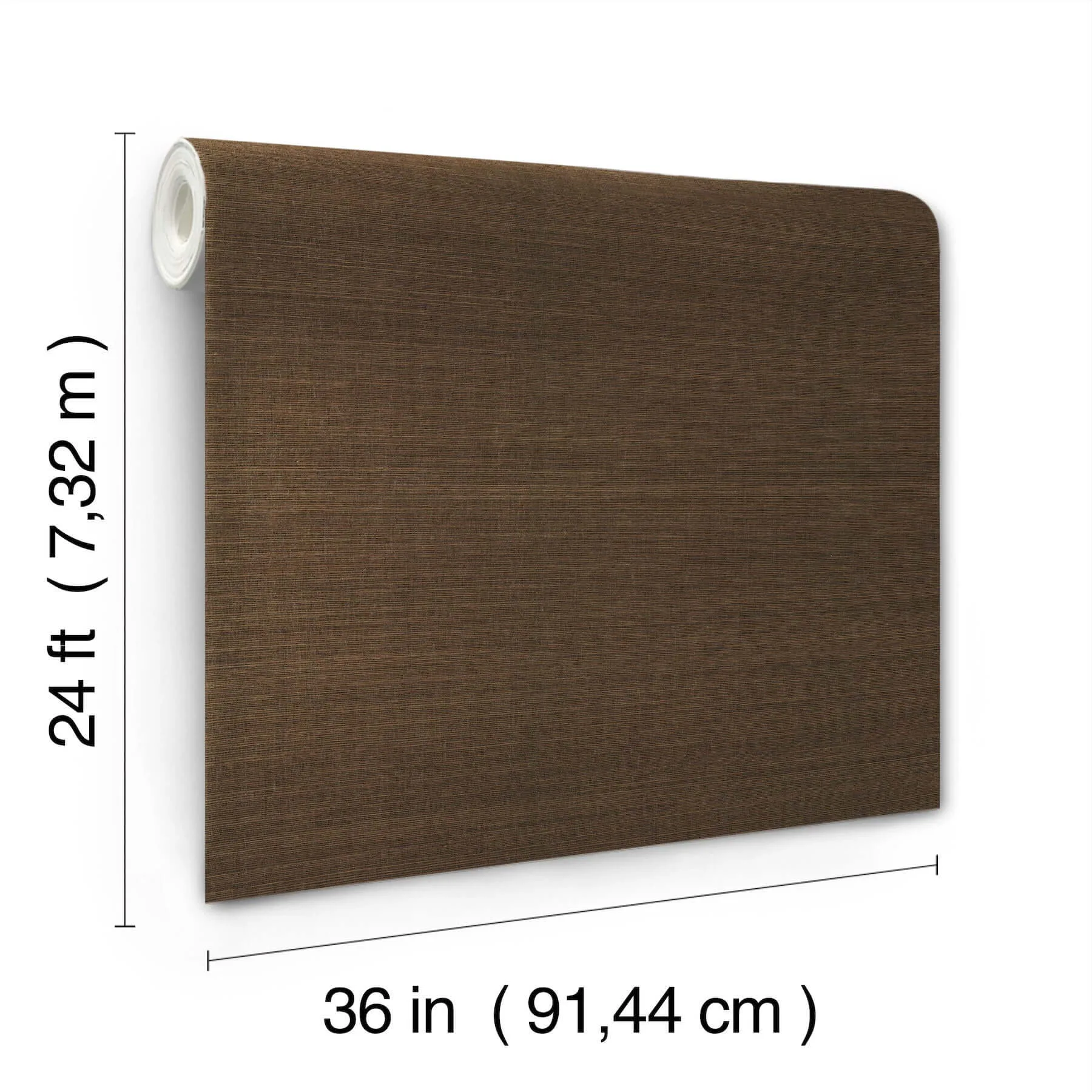 Ronald Redding Maguey Sisal - Walnut Wallpaper | Buy Online Ronald Redding Maguey Sisal wallpaper, color Walnut, SKU GV0117NW