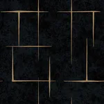 Ronald Redding Malia - Gold & Black Wallpaper | Buy Online Ronald Redding Malia wallpaper, color Gold & Black, SKU ZA8054