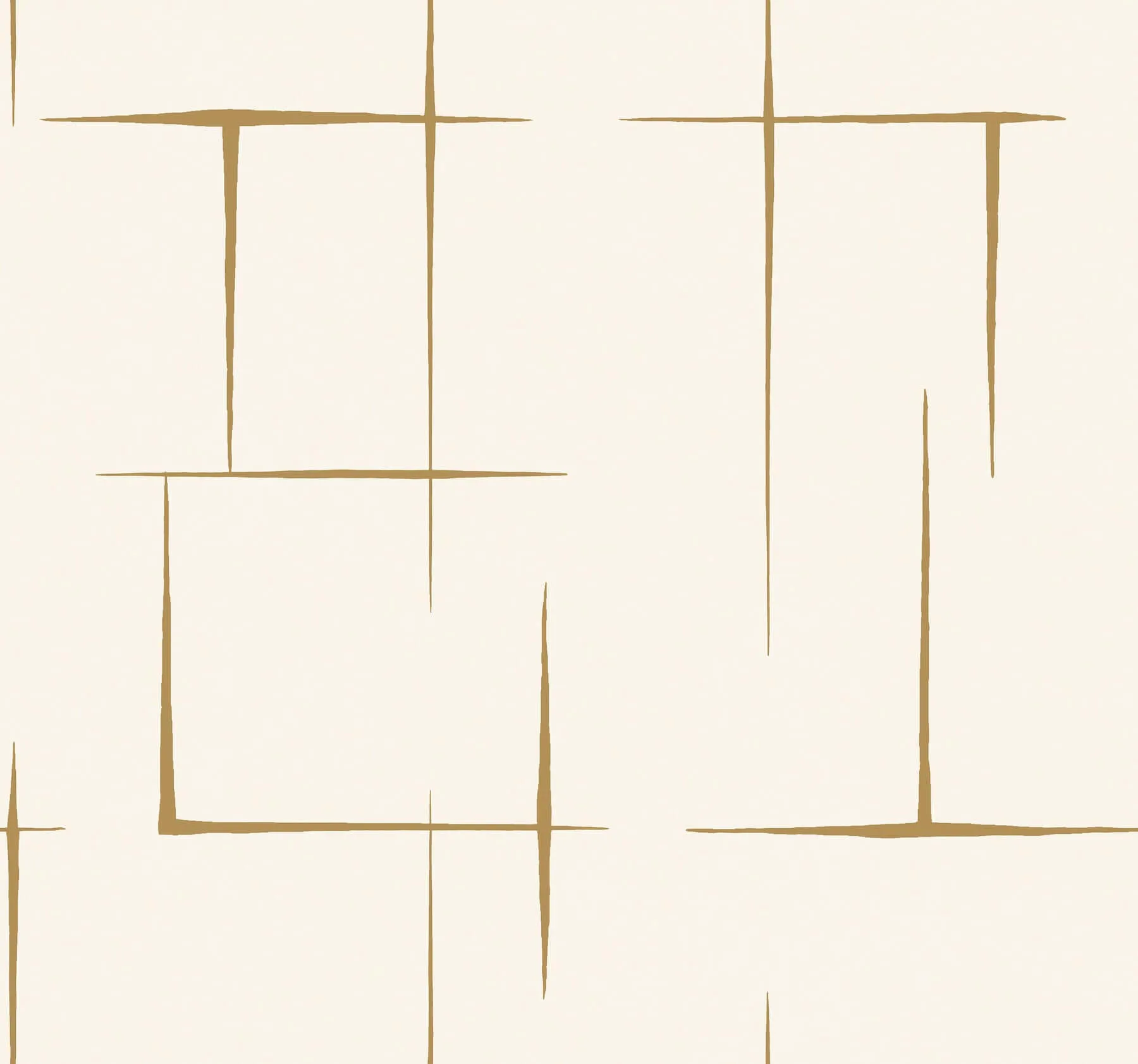 Ronald Redding Malia wallpaper, color Gold & White, SKU ZA8053