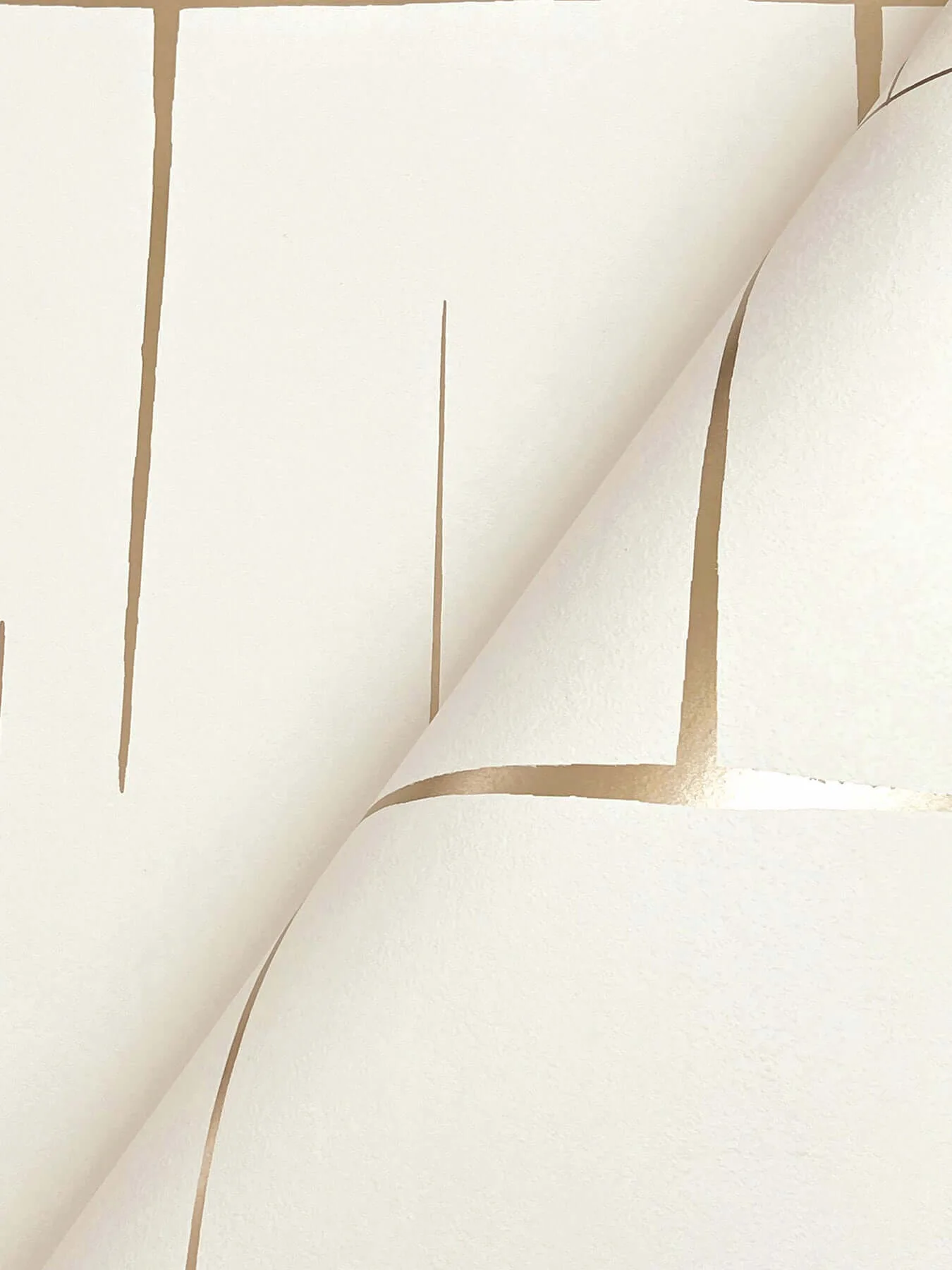 Ronald Redding Malia - Gold & White Wallpaper | Buy Online Ronald Redding Malia wallpaper, color Gold & White, SKU ZA8053