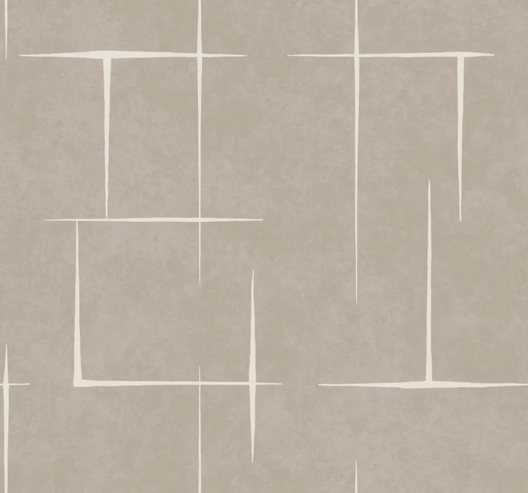 Ronald Redding Malia wallpaper, color White & Taupe, SKU ZA8052