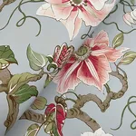 Ronald Redding Marguerite Vine - Blue Wallpaper | Buy Online Ronald Redding Marguerite Vine wallpaper, color Blue, SKU GT4512