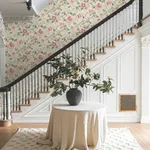 Ronald Redding Marguerite Vine wallpaper, color Cream, SKU GT4513