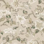 Ronald Redding Marguerite Vine - Taupe Wallpaper | Buy Online Ronald Redding Marguerite Vine wallpaper, color Taupe, SKU GT4516