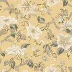 Ronald Redding Marguerite Vine - Yellow Wallpaper | Buy Online Ronald Redding Marguerite Vine wallpaper, color Yellow, SKU GT4515