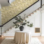 Ronald Redding Marguerite Vine - Yellow Wallpaper | Buy Online Ronald Redding Marguerite Vine wallpaper, color Yellow, SKU GT4515
