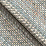 Ronald Redding Marled Abaca wallpaper, color Spruce, SKU GV0204