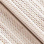 Ronald Redding Marled Abaca wallpaper, color White, SKU GV0201