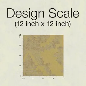 Ronald Redding Charleston Damask wallpaper, color Yellow, SKU HS7956