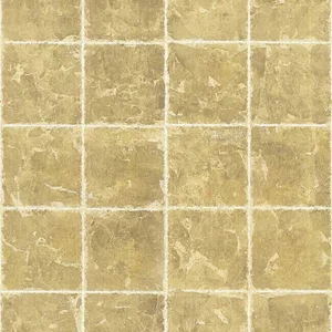 Ronald Redding Metal Leaf Squares wallpaper, color Gold, SKU KT2102