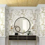 Ronald Redding Metal Leaf Squares - Gold Wallpaper | Buy Online Ronald Redding Metal Leaf Squares wallpaper, color Gold, SKU KT2102