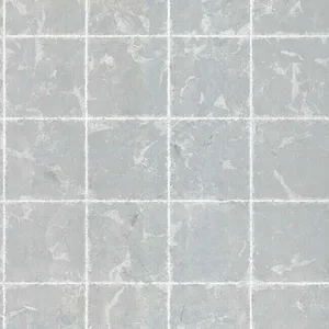 Ronald Redding Metal Leaf Squares wallpaper, color Silver, SKU KT2103