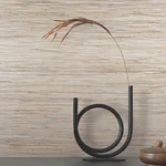 Ronald Redding Misty Hemp wallpaper, color Light Natural, SKU YGL7089