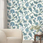 Ronald Redding Monroe - Blue Wallpaper | Buy Online Ronald Redding Monroe wallpaper, color Blue, SKU MX9624W