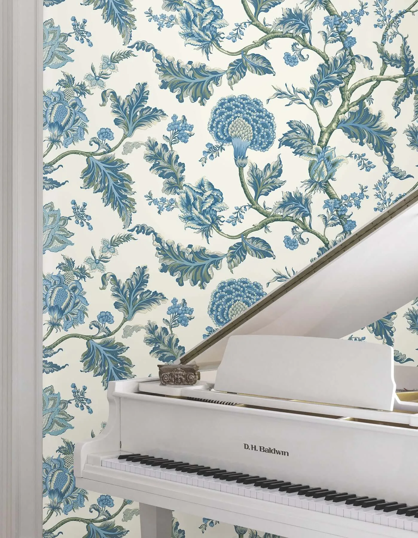 Ronald Redding Monroe - Blue Wallpaper | Buy Online Ronald Redding Monroe wallpaper, color Blue, SKU MX9624W