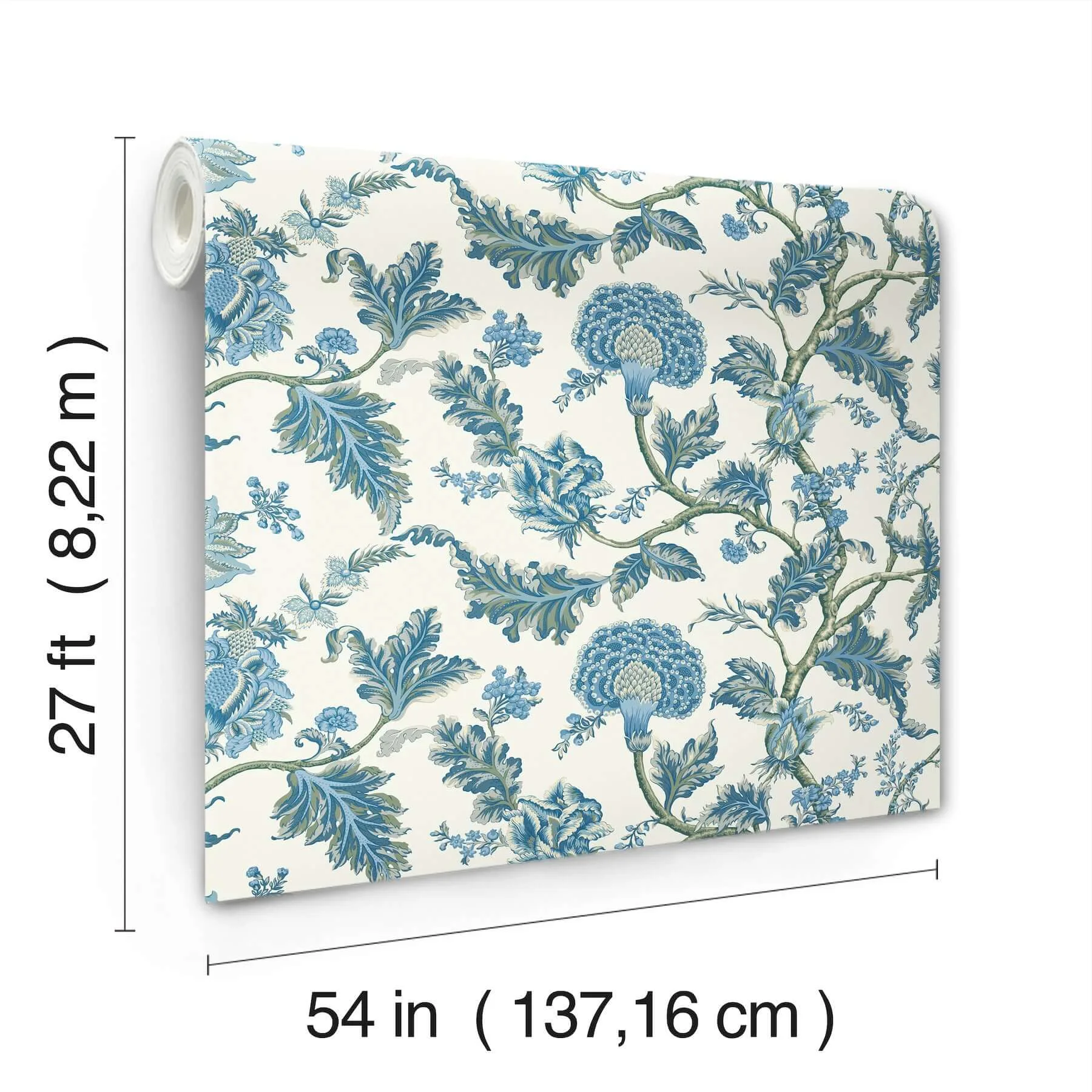 Ronald Redding Monroe - Blue Wallpaper | Buy Online Ronald Redding Monroe wallpaper, color Blue, SKU MX9624W