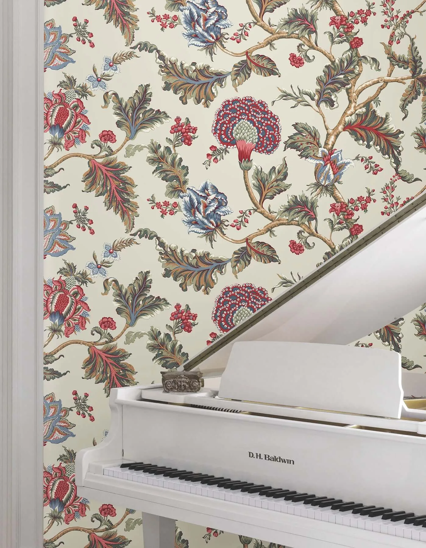 Ronald Redding Monroe wallpaper, color Cherry, SKU MX9623W