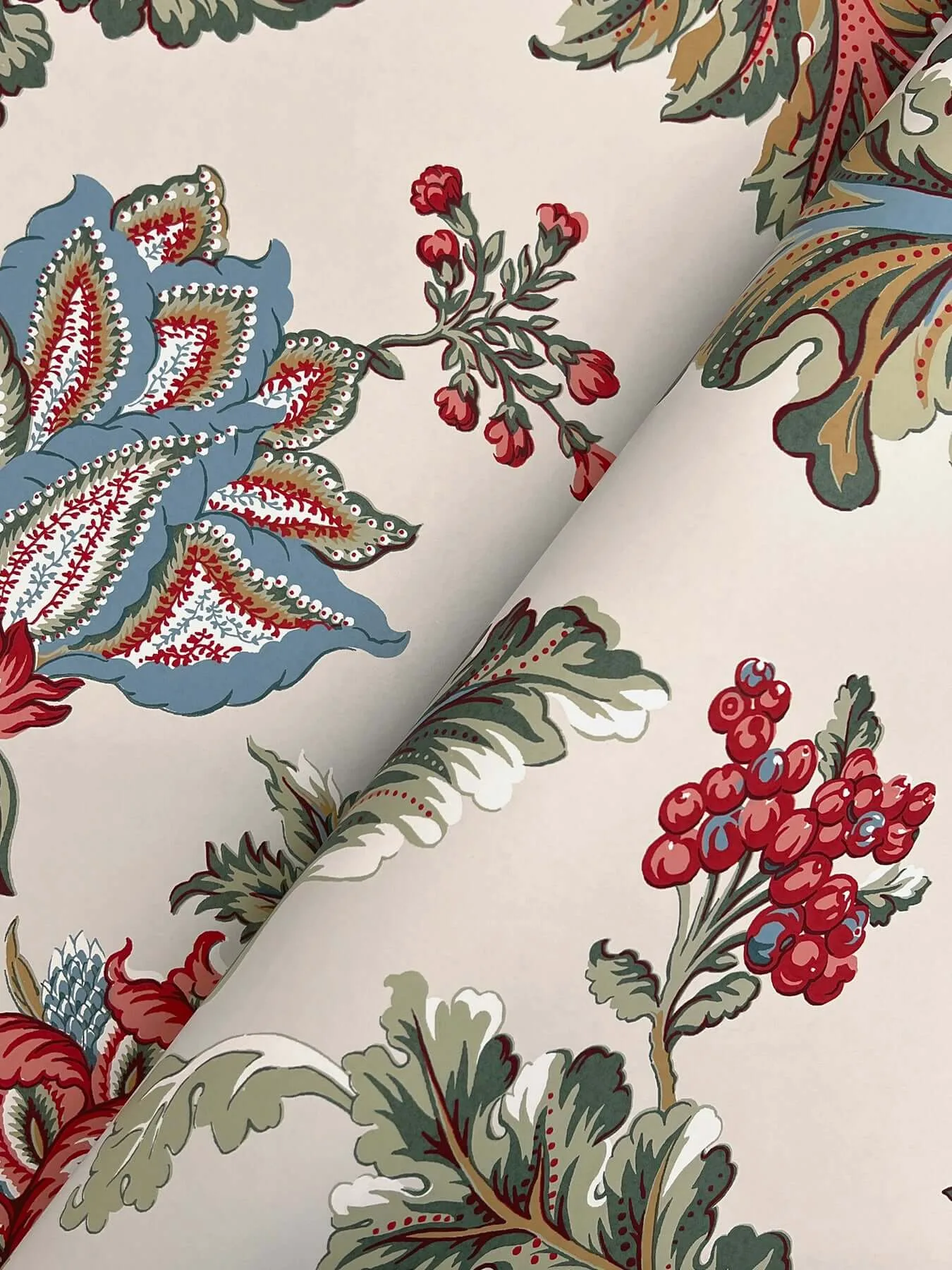 Ronald Redding Monroe wallpaper, color Cherry, SKU MX9623W