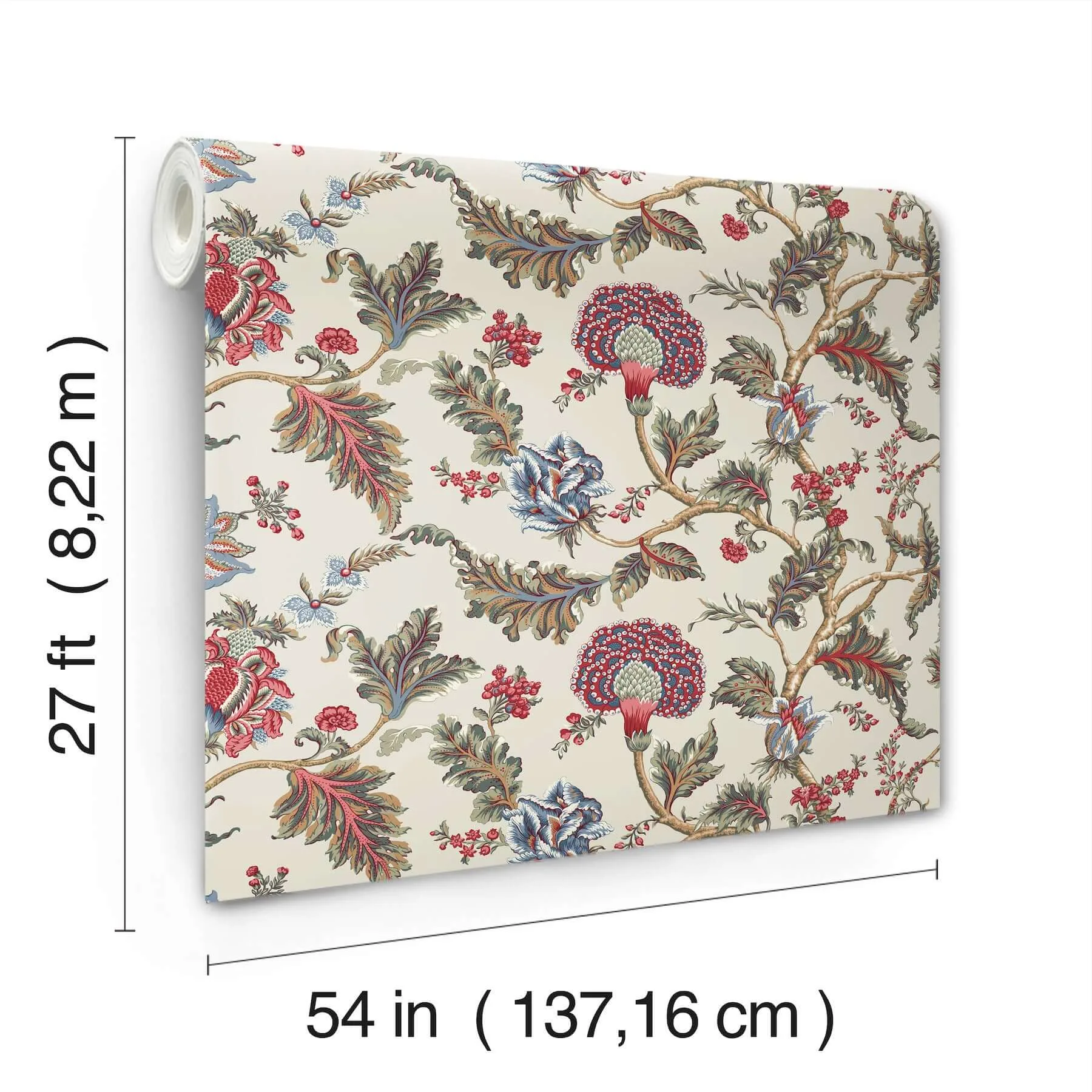 Ronald Redding Monroe wallpaper, color Cherry, SKU MX9623W