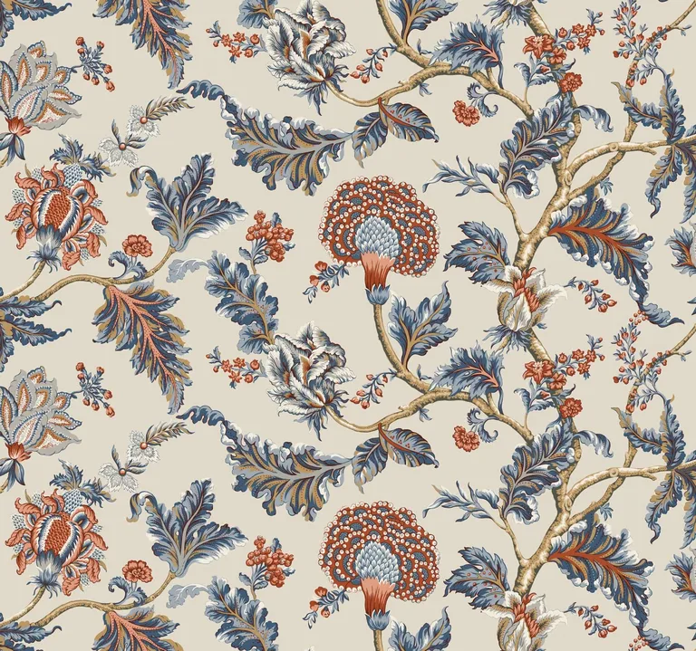 Ronald Redding Monroe wallpaper, color Navy, SKU MX9621W