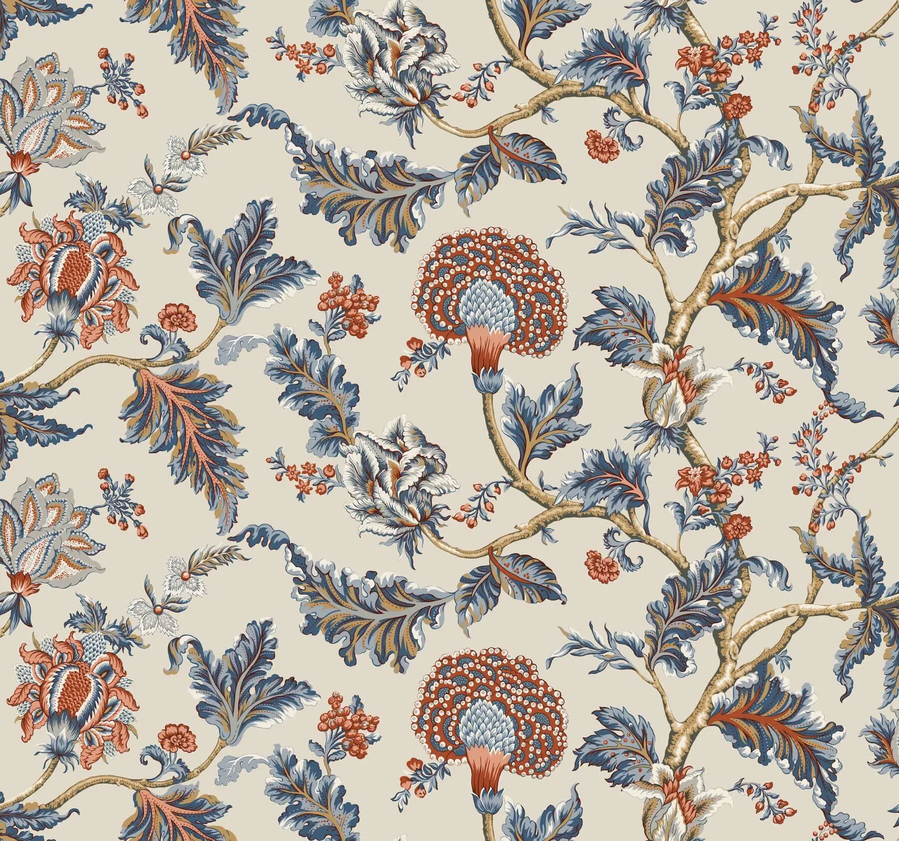 Ronald Redding Monroe wallpaper, color Navy, SKU MX9621W
