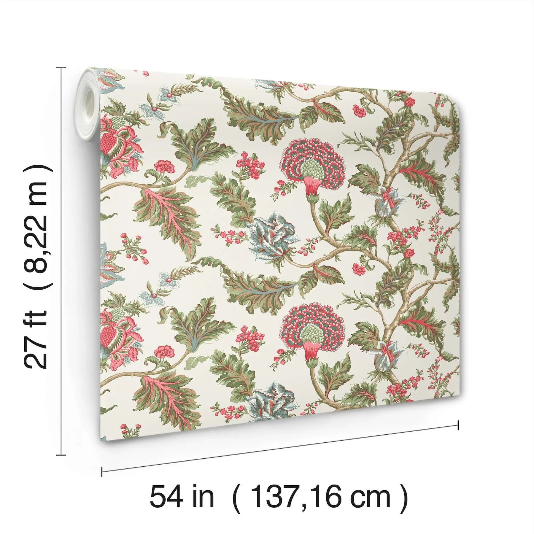 Ronald Redding Monroe - Rhubarb Wallpaper | Buy Online Ronald Redding Monroe wallpaper, color Rhubarb, SKU MX9625W