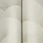 Ronald Redding Morning Shell wallpaper, color Taupe & Gold, SKU ZA8024